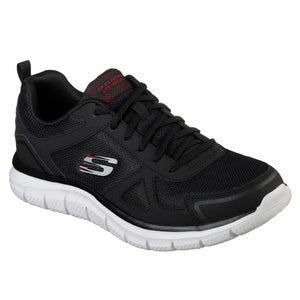 Herren-Sportschuhe Skechers Track-scloric Schwarz