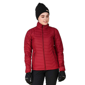 Sportjacke für Frauen Columbia POWDER LITE WK1498-607 Granatrot