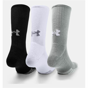 Sportsocken Under Armour Heatgear Crew Schwarz Weiß 3 Stück Grau