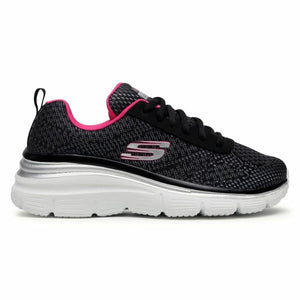 Laufschuhe für Damen Skechers Fashion Fit Schwarz