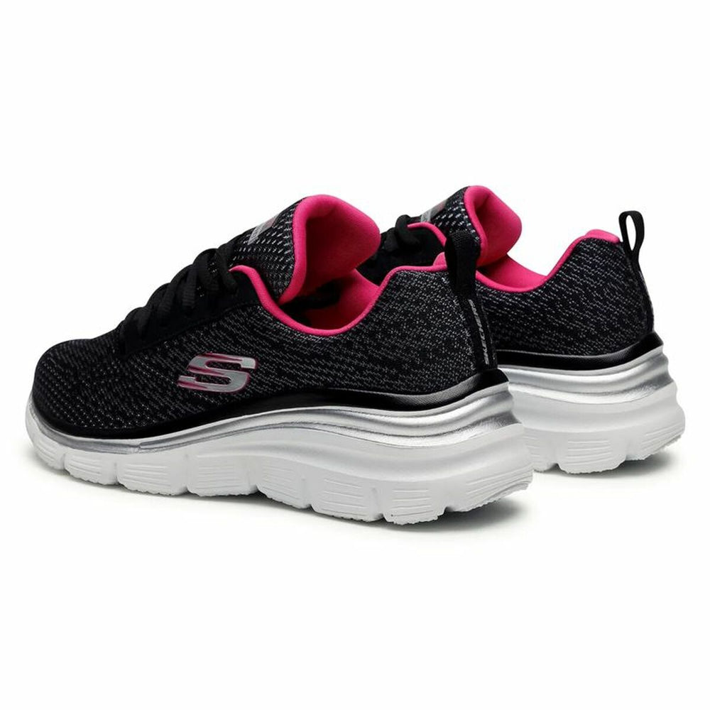 Laufschuhe für Damen Skechers Fashion Fit Schwarz