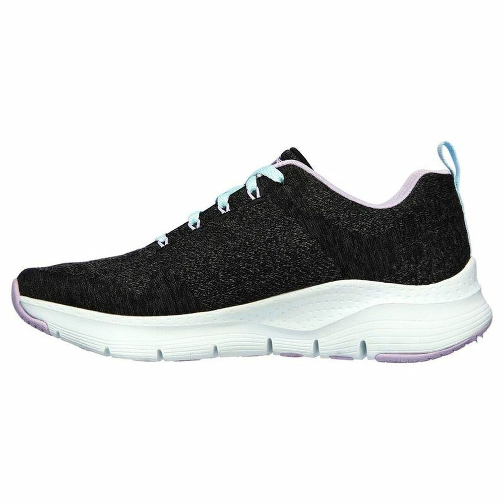 Laufschuhe für Damen Skechers Arch Fit Schwarz