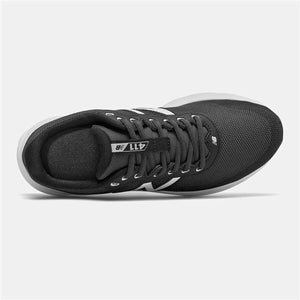 Laufschuhe für Erwachsene New Balance 411 v2 Schwarz