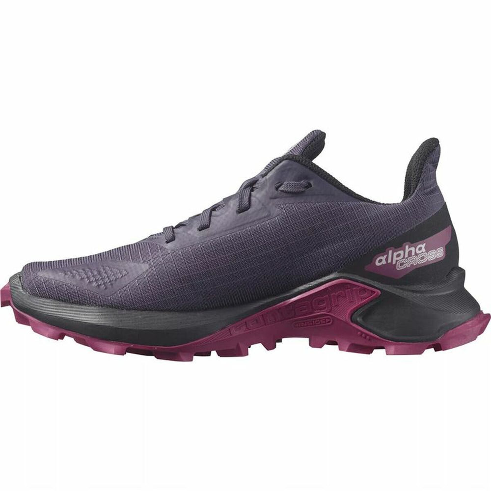 Laufschuhe für Kinder Salomon Alphacross Blast Lila