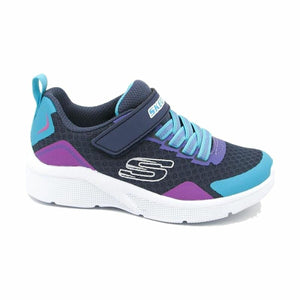 Kinder Sportschuhe Skechers Gore Strap Lila Blau