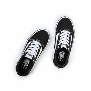 Jungen Sneaker Vans Ward Off The Wall Schwarz