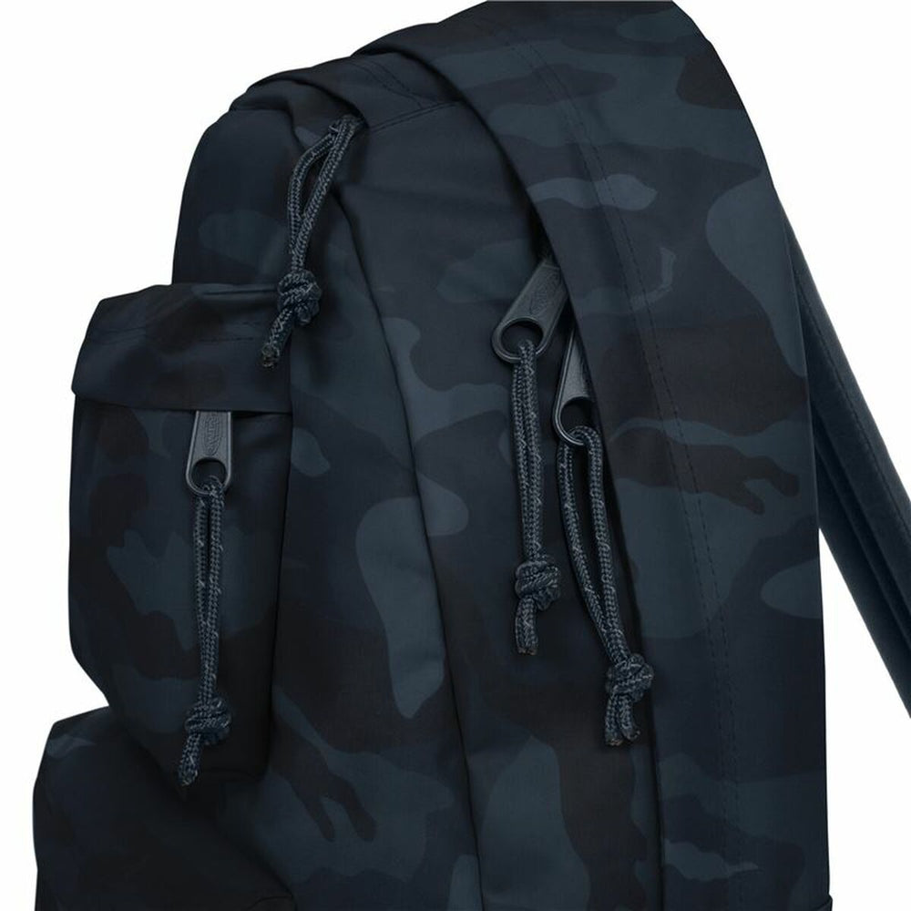 Lässiger Rucksack Eastpak Padded Double Tarnfarbe Dunkelblau 100 % polyester