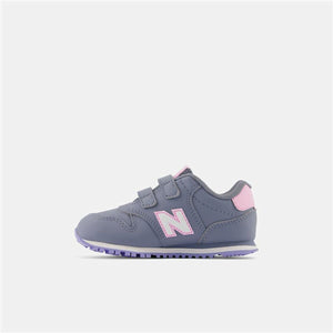 Kinder Sportschuhe New Balance 500 HookLoop Grau