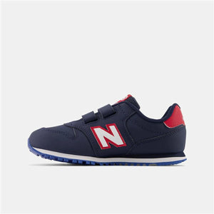 Jungen Sneaker New Balance 500 HookLoop Dunkelblau