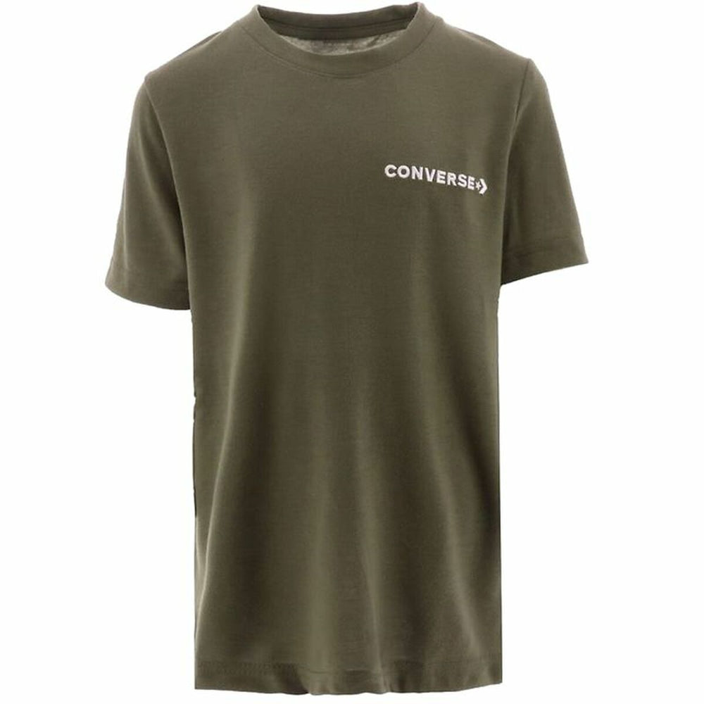 Kurzarm-T-Shirt für Kinder Converse Field Surplus Olive