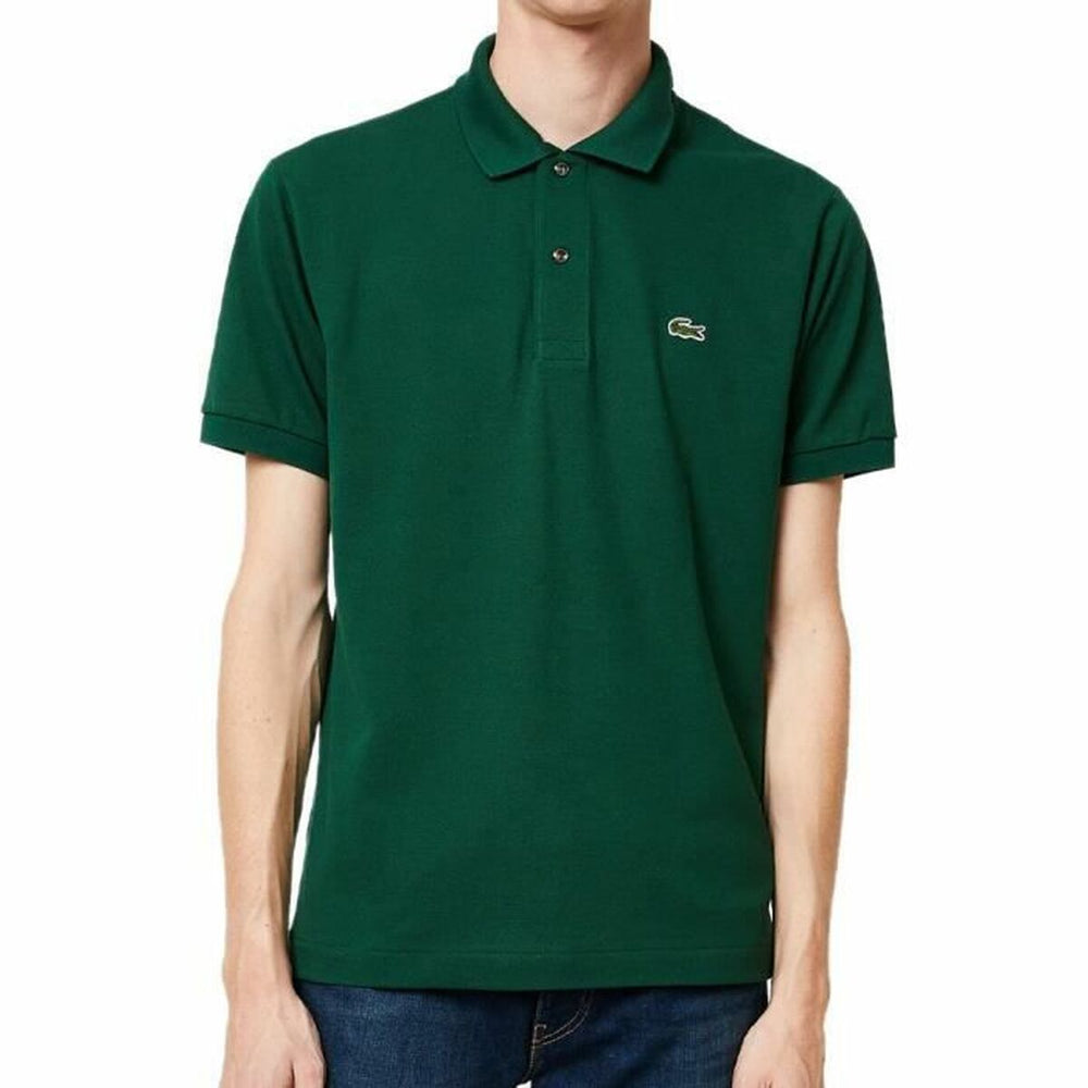 Herren Kurzarm-Poloshirt Lacoste grün