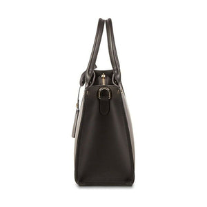 Damen Handtasche Maison Heritage PURE-NOIR Schwarz (34 x 23 x 13 cm)