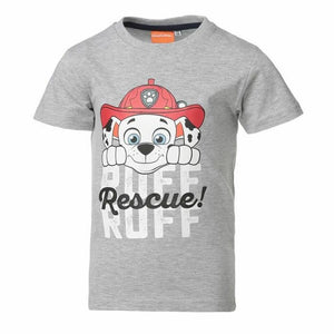 Kurzarm-T-Shirt für Kinder The Paw Patrol Grau