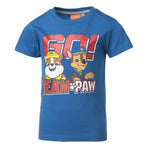 Kurzarm-T-Shirt für Kinder The Paw Patrol Blau