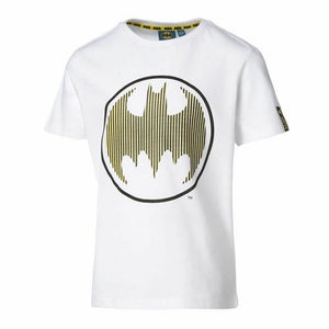 Kurzarm-T-Shirt für Kinder DC Comics Batman Weiß