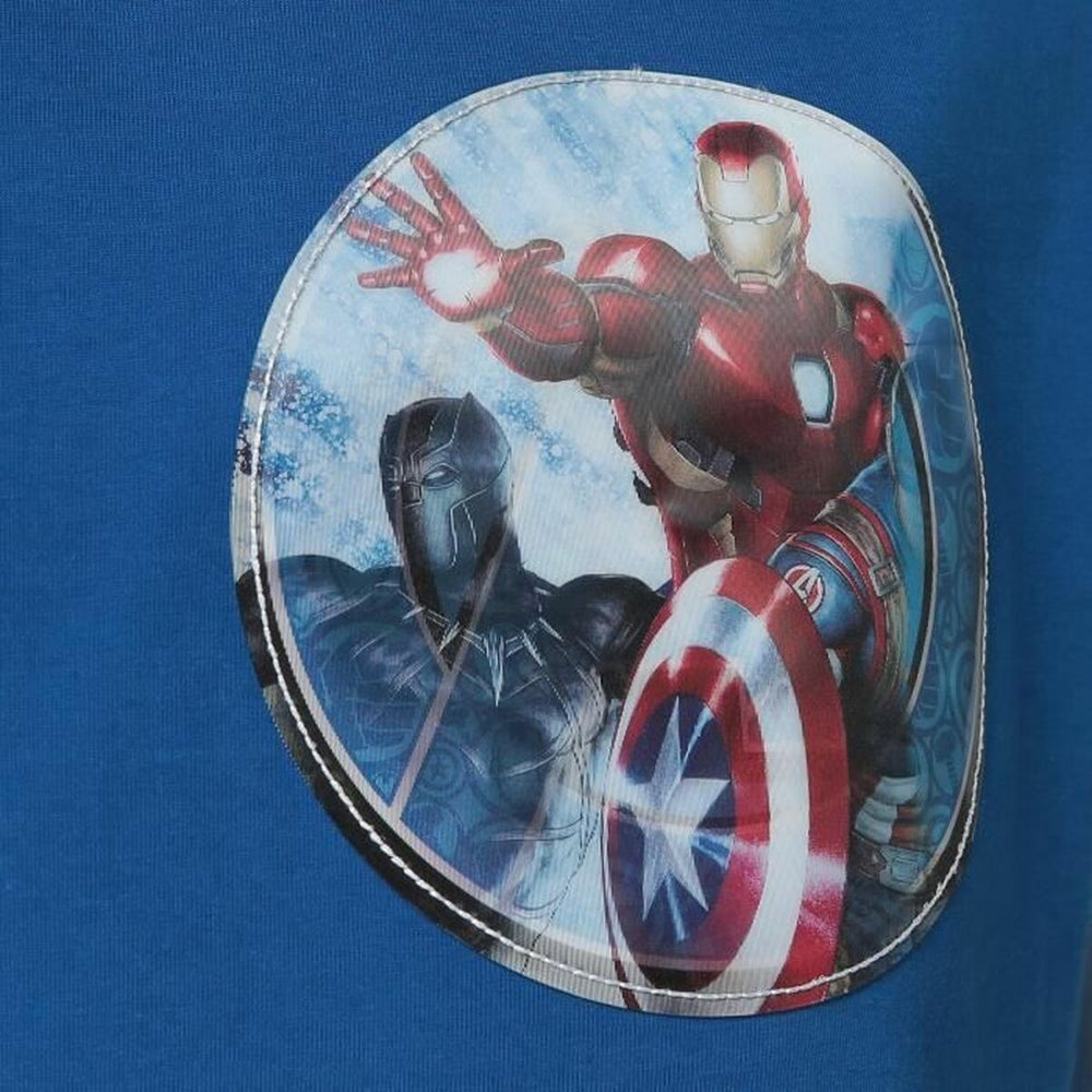 Kurzarm-T-Shirt für Kinder The Avengers Blau