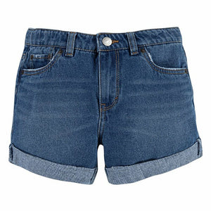 Kurze Hose Levi's Girlfriend Shorty Blue Mädchen