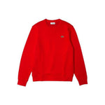 Herren Sweater ohne Kapuze Lacoste Rot