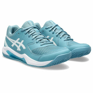 Tennisschuhe für Frauen Asics Gel-Dedicate 8 Clay Hellblau