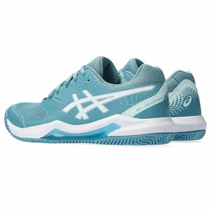 Tennisschuhe für Frauen Asics Gel-Dedicate 8 Clay Hellblau