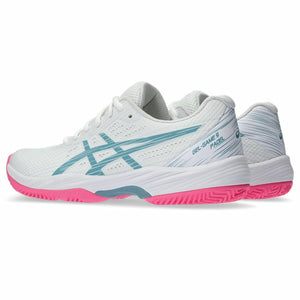 Padel-Sportschuhe für Erwachsene Asics Gel-Game 9  Damen Weiß