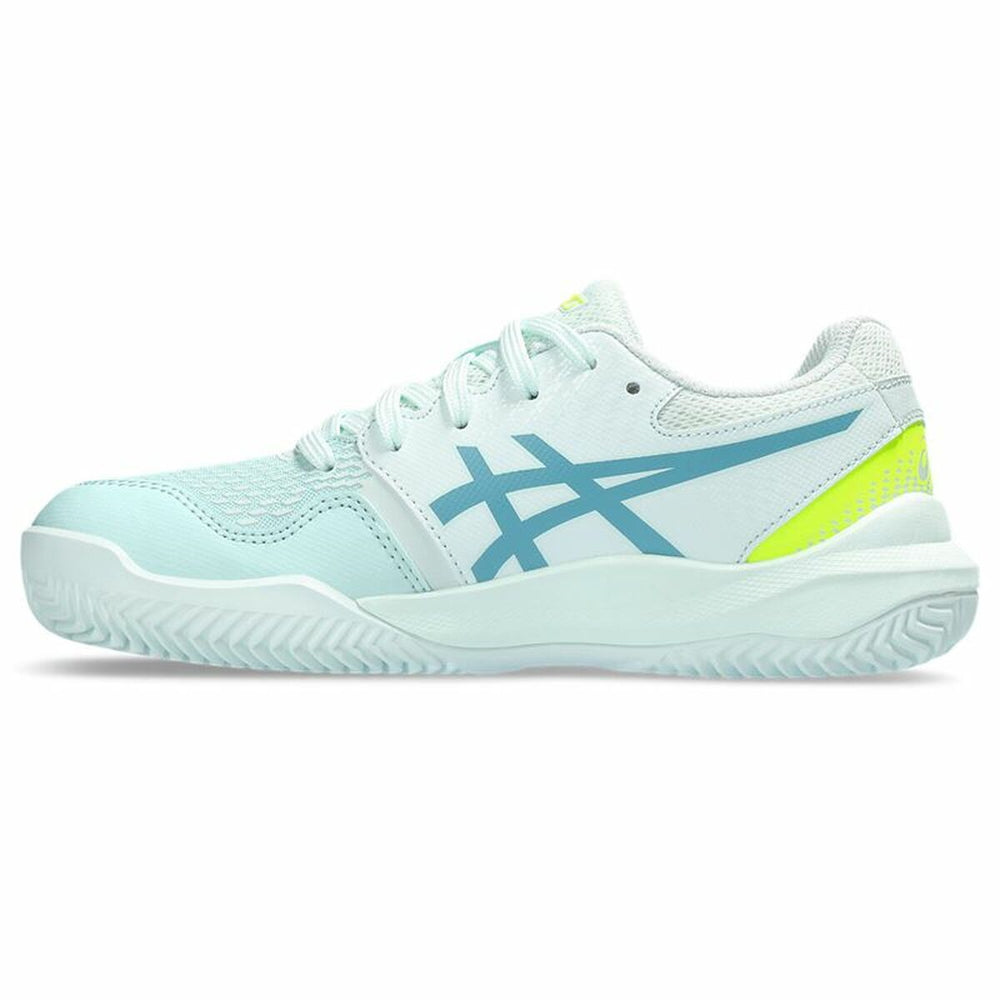 Tennisschuhe für Frauen Asics Gel-Resolution 9 Aquamarin