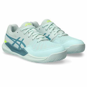 Tennisschuhe für Frauen Asics Gel-Resolution 9 Aquamarin