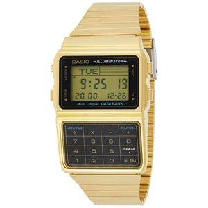 Herrenuhr Casio DATABANK CALCULATOR GOLD