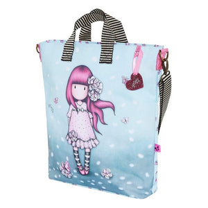 Damen Handtasche Gorjuss Cherry Blossom türkis (36 x 38 x 9.5 cm)