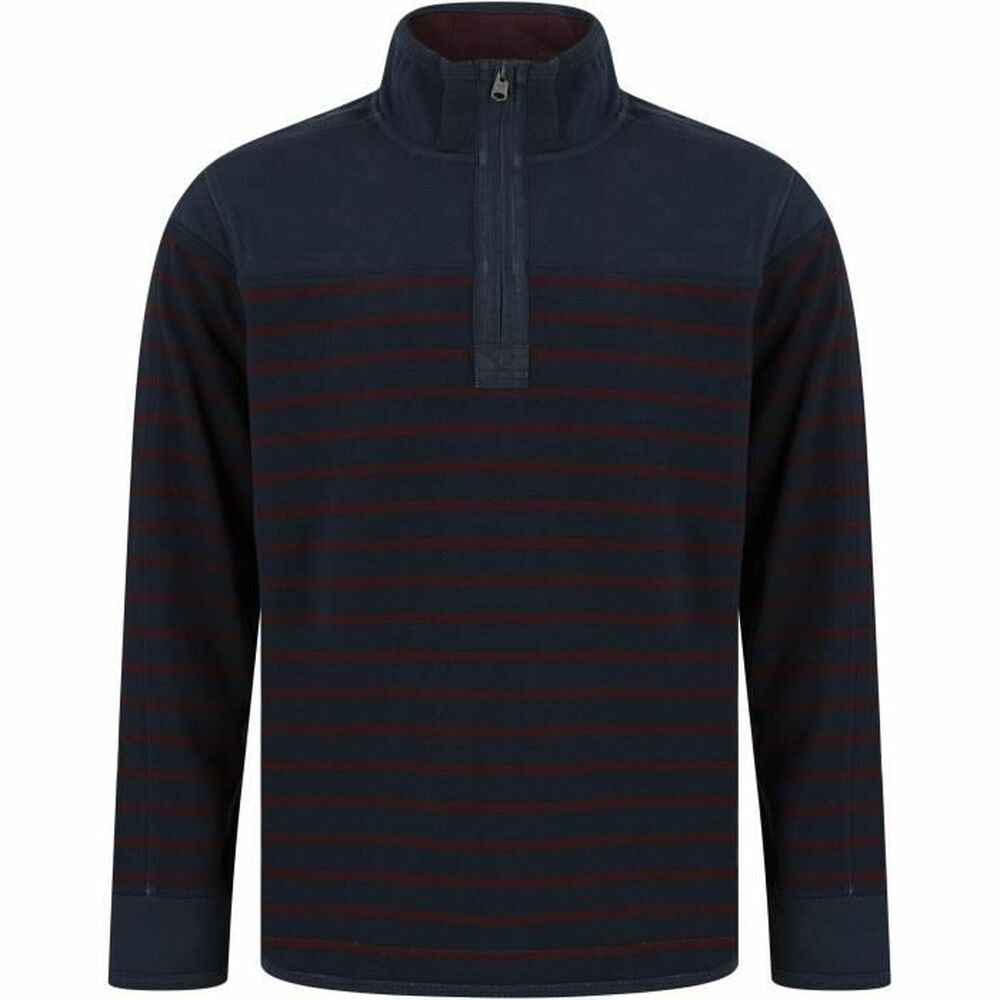 Herren Pullover Tokyo Laundry Streifen Marineblau