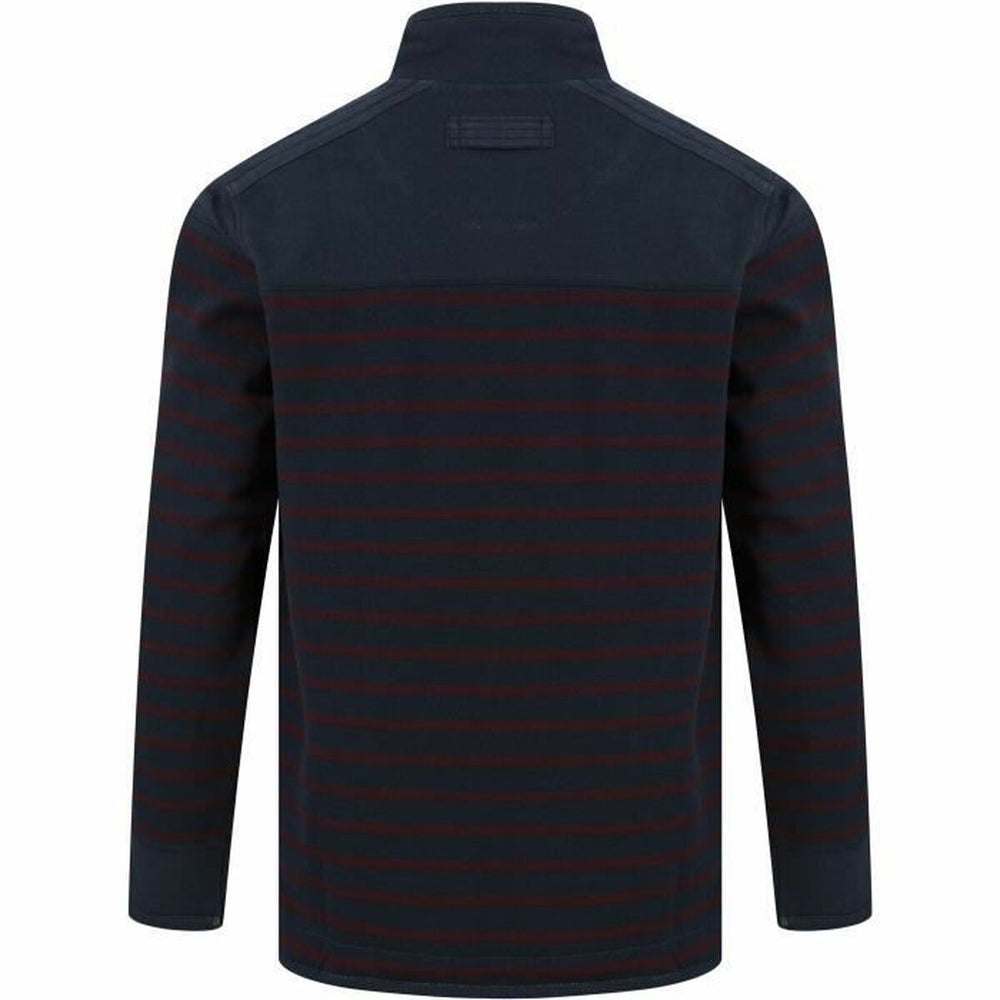 Herren Pullover Tokyo Laundry Streifen Marineblau