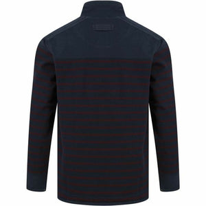 Herren Pullover Tokyo Laundry Streifen Marineblau