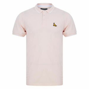 Herren Kurzarm-Poloshirt Kensington Eastside Hellrosa