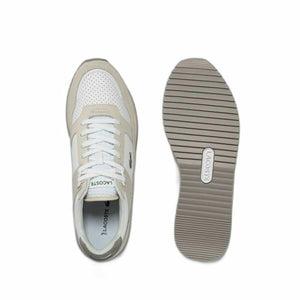 Herren Sneaker Lacoste Partner Piste Leather Beige