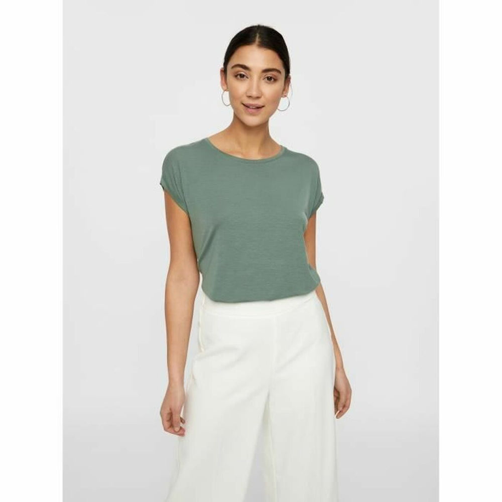 Damen Kurzarm-T-Shirt Vero Moda grün