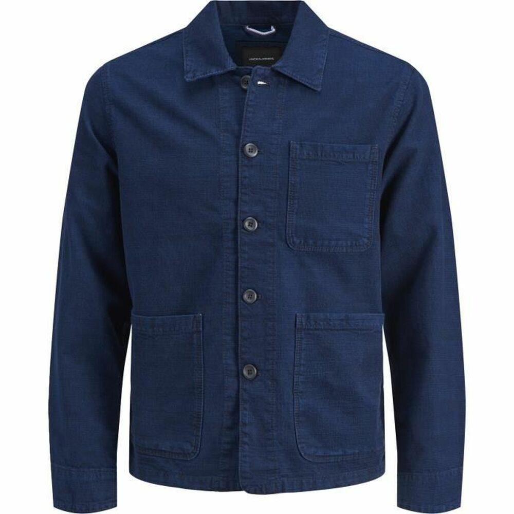 Langärmlige Jeansjacke Jack & Jones Marineblau