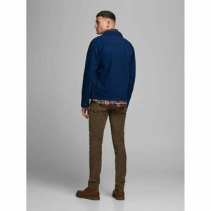 Langärmlige Jeansjacke Jack & Jones Marineblau