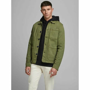 Langärmlige Jeansjacke Jack & Jones grün