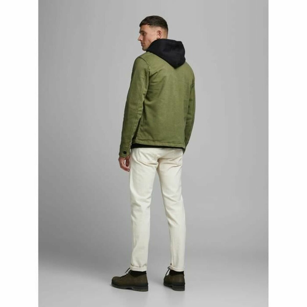 Langärmlige Jeansjacke Jack & Jones grün