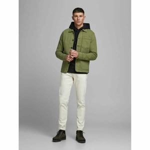 Langärmlige Jeansjacke Jack & Jones grün