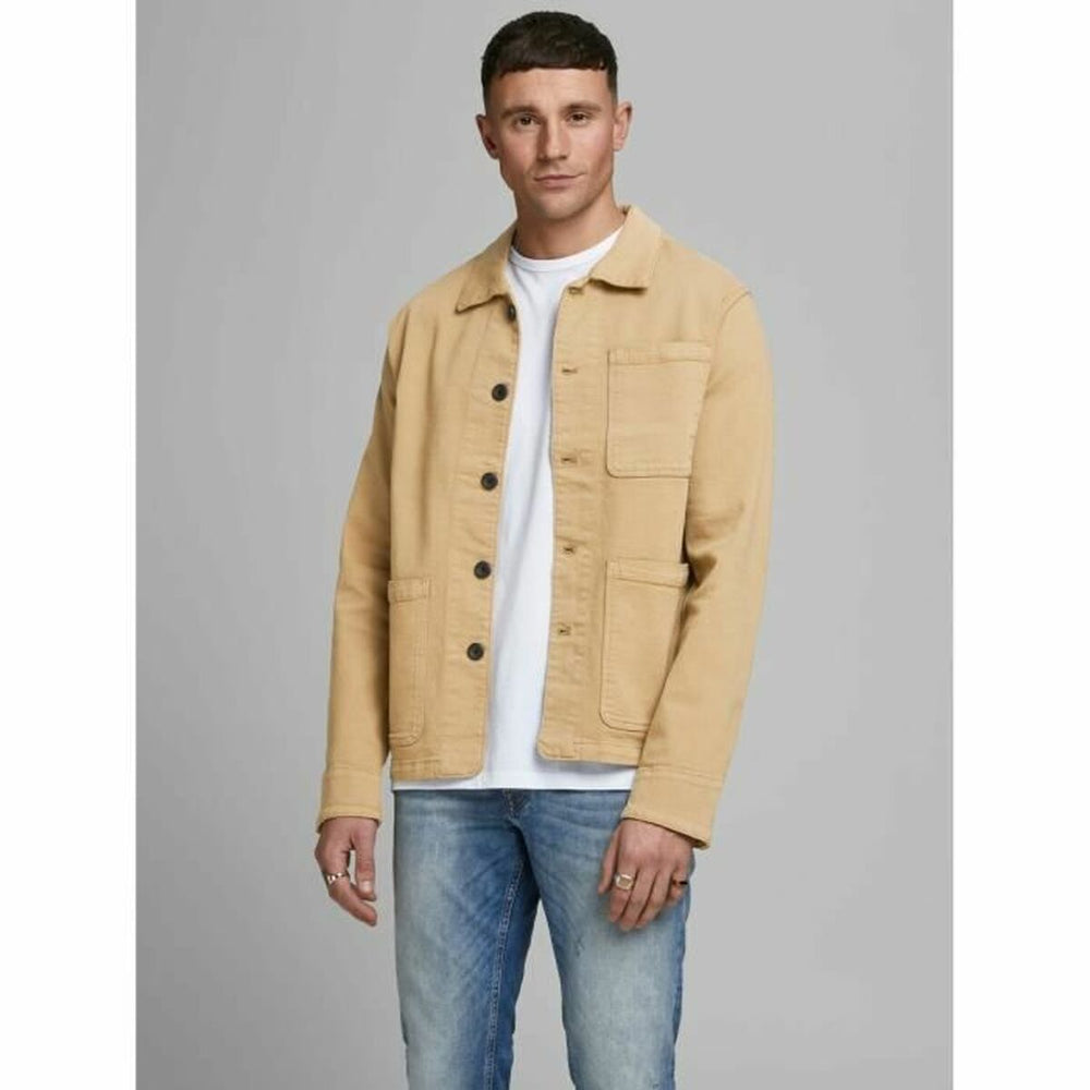 Langärmlige Jeansjacke Jack & Jones Ocker