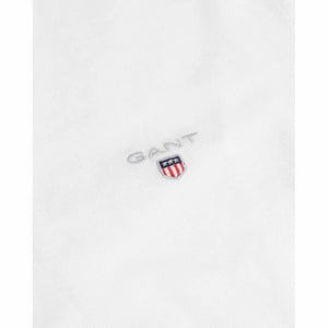 Herren Kurzarm-Poloshirt Gant Weiß