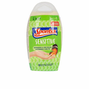 Handschuhe Spontex Latex Sensitive Größe L