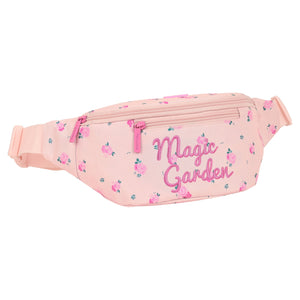 Gürteltasche Safta Magic Garden Rosa (23 x 12 x 9 cm)