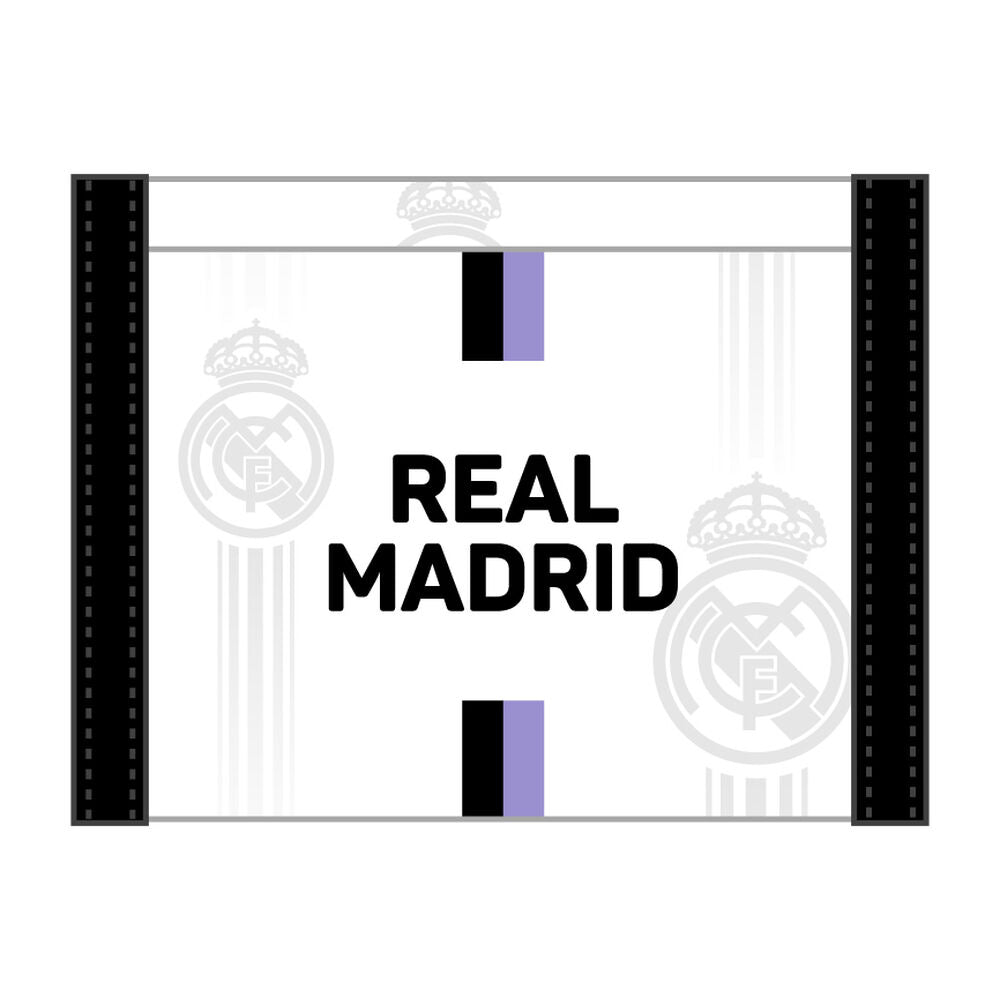 Tasche Real Madrid C.F. Schwarz Weiß (12.5 x 9.5 x 1 cm)