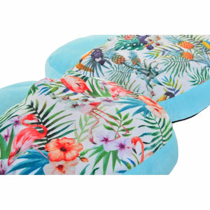 Fußwärmer DKD Home Decor Tropical (2 pcs)