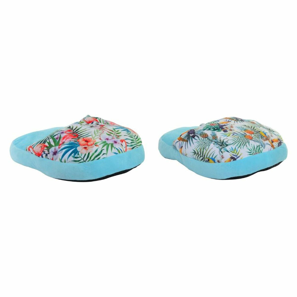 Fußwärmer DKD Home Decor Tropical (2 pcs)