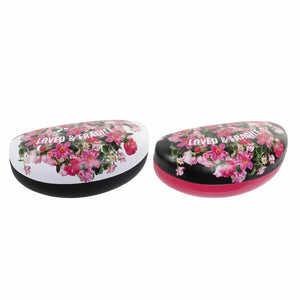 Brillenetui DKD Home Decor Rosen Metall (2 pcs) (16.5 x 8 x 7 cm)