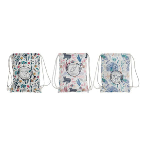 Rucksack DKD Home Decor Velvet Polyester (3 pcs)