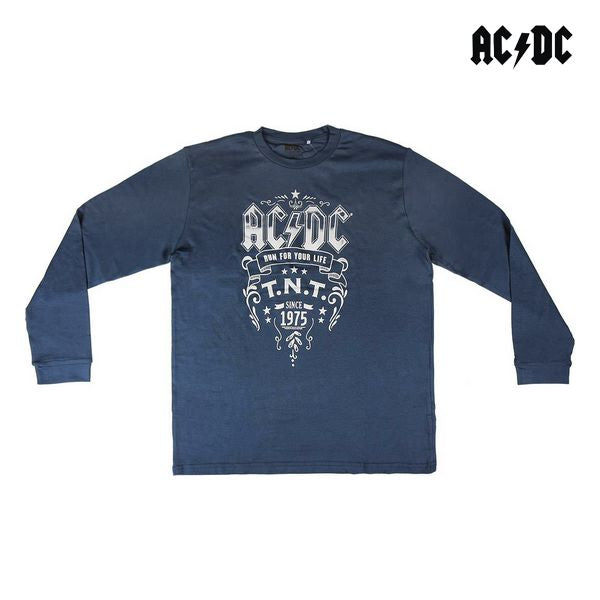 Schlafanzug AC/DC Erwachsener Blau Schwarz